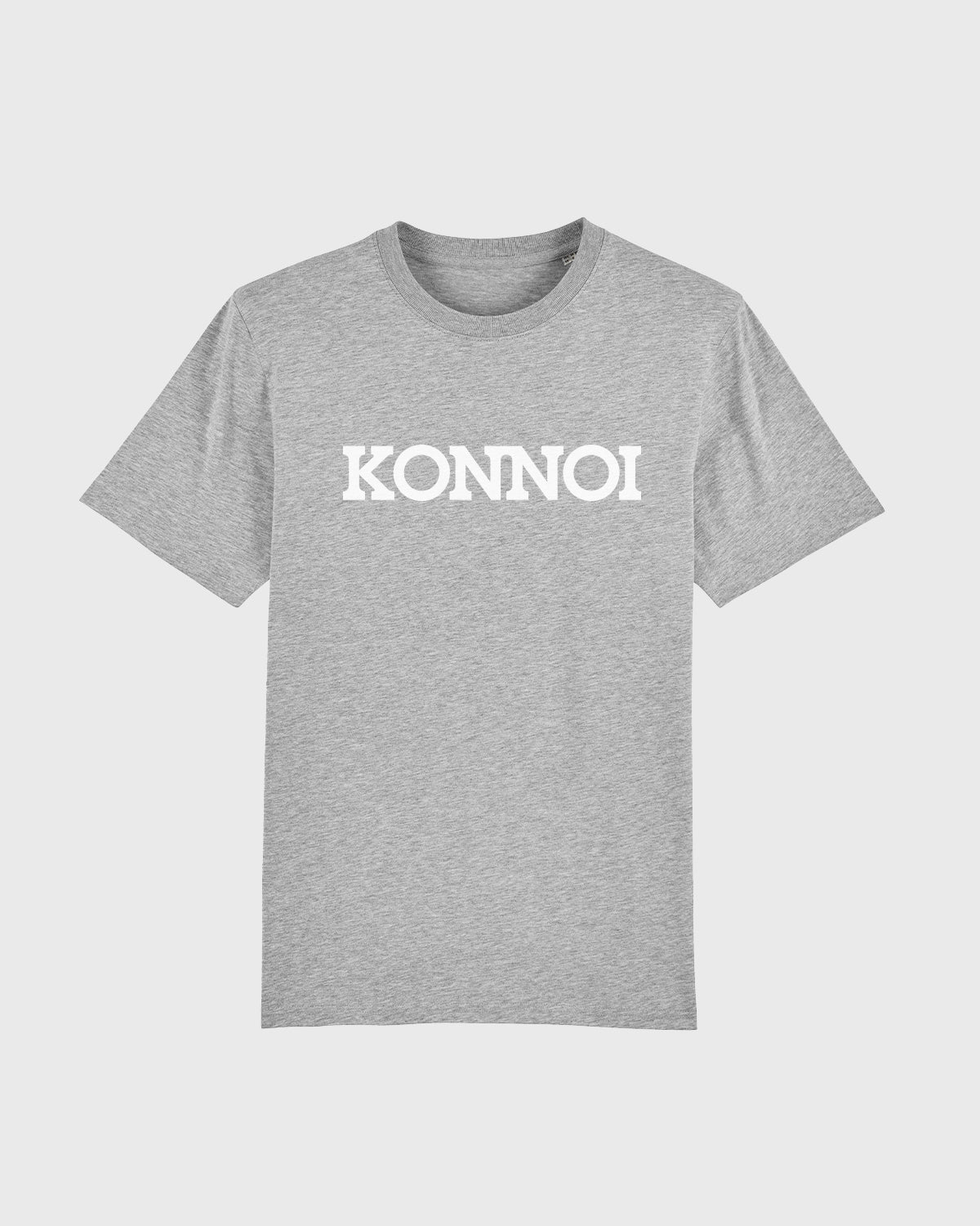 Konnoi Classic Logo T-Shirt Heather Grey